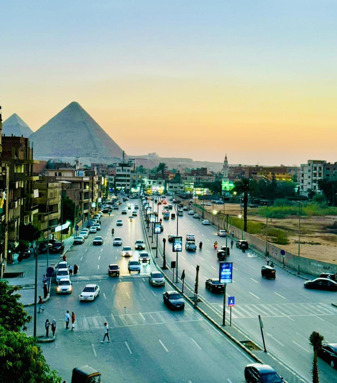 Khufu Pyramids Inn Nazlet el-Sîsi Exteriér fotografie